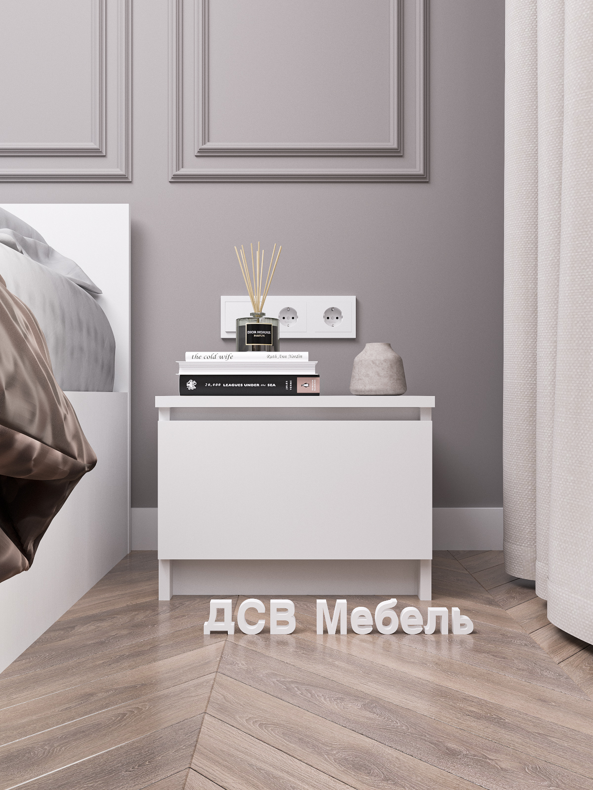Мори Тумба ТПМ 400.1 Белый